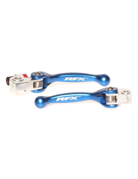 Ensemble de leviers retournables forgés RFX Race Beta RR TM Racing Bleu