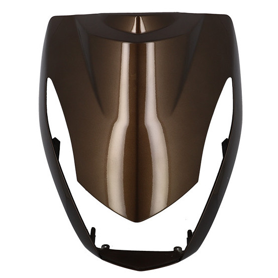 Carénage tablier avant supérieur scooter origine Peugeot Kisbee 2T / 4T Chocolate 2010-2017