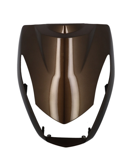 Carénage tablier avant supérieur scooter origine Peugeot Kisbee 2T / 4T Chocolate 2010-2017