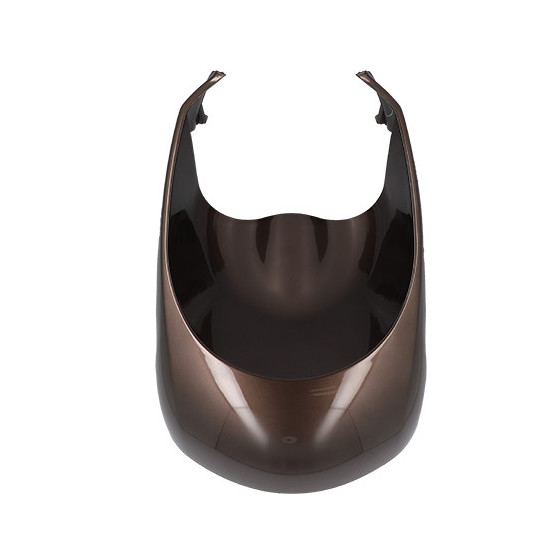 Carénage tablier avant inférieur scooter origine Peugeot Kisbee 2T / 4T Chocolate