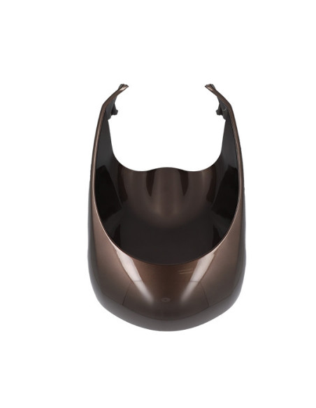 Carénage tablier avant inférieur scooter origine Peugeot Kisbee 2T / 4T Chocolate