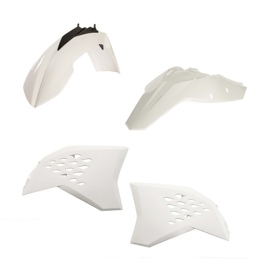 Kit plastiques - Blanc - ACERBIS KTM 125/250 SX 2007-2010 150 SX 2009-2010 250/450 SXF 2007-2010 505 SXF 2007-2008