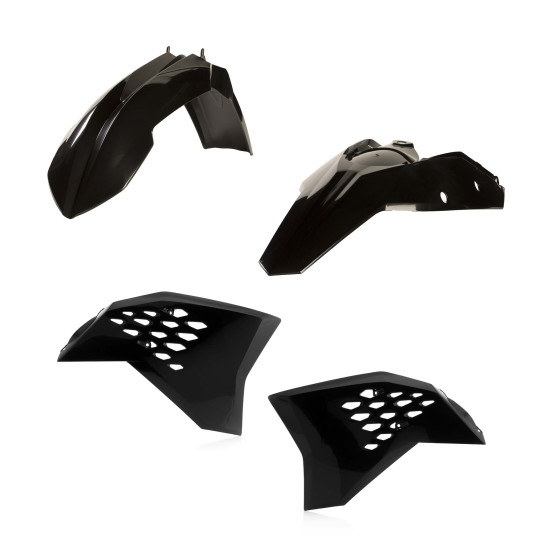 Kit plastiques - Noir - ACERBIS KTM 125/250 SX 2007-2010 150 SX 2009-2010 250/450 SXF 2007-2010 505 SXF 2007-2008