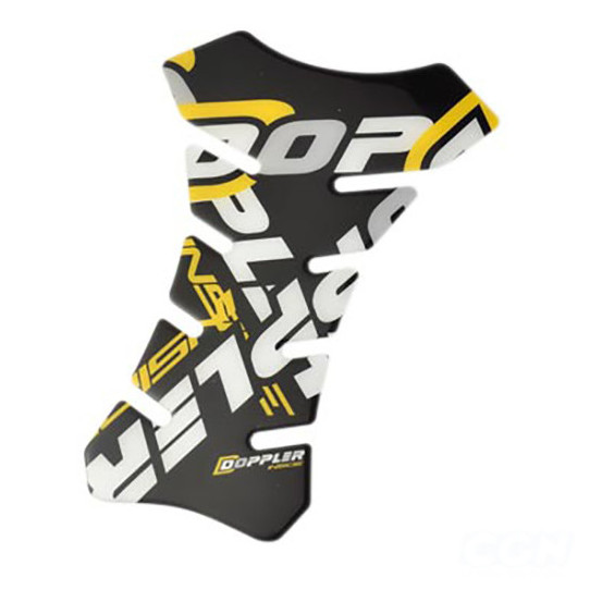 Protection réservoir mécaboite DOPPLER Jaune (130x190mm)