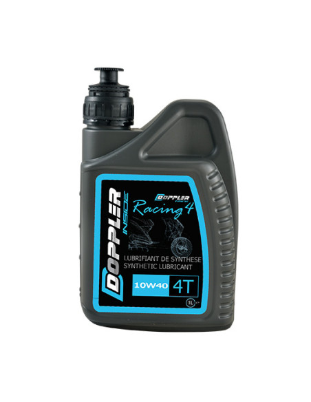 Huile moteur synthétique 4T DOPPLER Racing 4T 10W40 1 litre