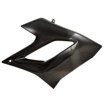 Carénage flanc reservoir 50 à boite Derbi Senda DRD Racing 2006-2011 Noir Droit
