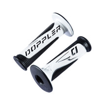Poignées DOPPLER Grip Radical Noir / Blanc