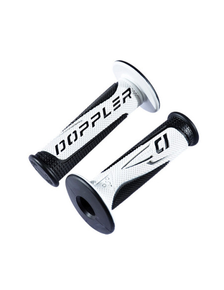 Poignées DOPPLER Grip Radical Noir / Blanc