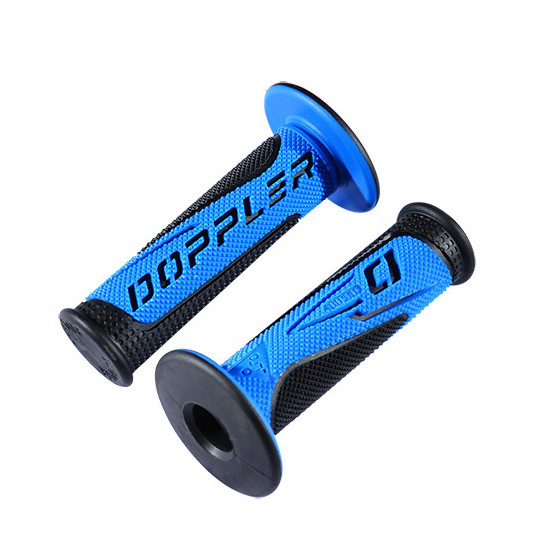 Poignées DOPPLER Grip Radical Noir / Bleu