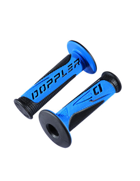 Poignées DOPPLER Grip Radical Noir / Bleu