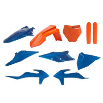 Kit plastique - Orange Bleu - POLISPORT Metal Flow - KTM SX SX-F 2019-2022