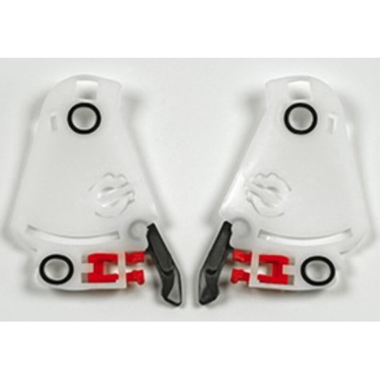Platine pour casque Arai type LRS - Blanc