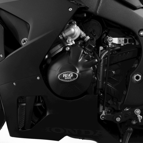 Protection de carter gauche (alternateur) R&G RACING Race Series - Black - HONDA CBR1000RR-R Fireblade SP