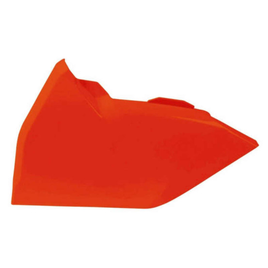 Caches Boite à Air - Orange Fluo - RACETECH KTM EXC/EXCF 2017-2018 SX/SXF 2016-2018
