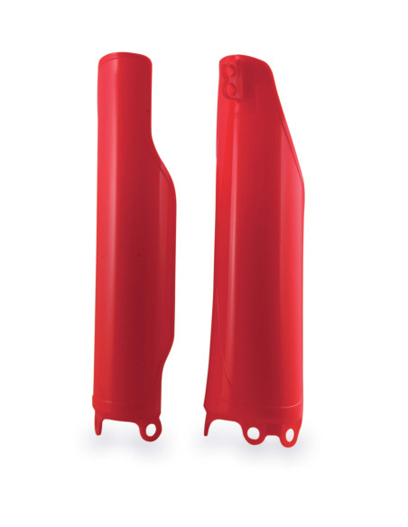 Protections de fourches - Rouge - ACERBIS Honda 125/250 CR 250 CRF-R 250 CRF-X 450 CRF-R 450 CRF-X