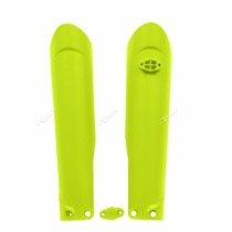 Protections de Fourche - Jaune Fluo - RACETECH KTM SX/SXF 2015-2018 EXC/EXCF 2016-2018