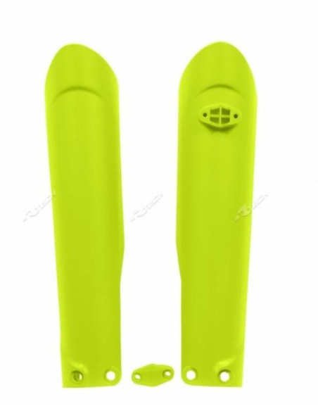 Protections de Fourche - Jaune Fluo - RACETECH KTM SX/SXF 2015-2018 EXC/EXCF 2016-2018