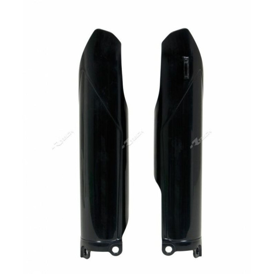 Protections de fourche - Noir - RACETECH Kawasaki 450 KXF 2016-2026 / 250 KXF 2017-2026