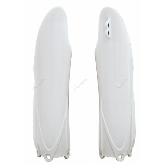 Protections fourche - Blanc - RACETECH 125/250 YZ 2015-2021 250/450 YZF 2010-2021