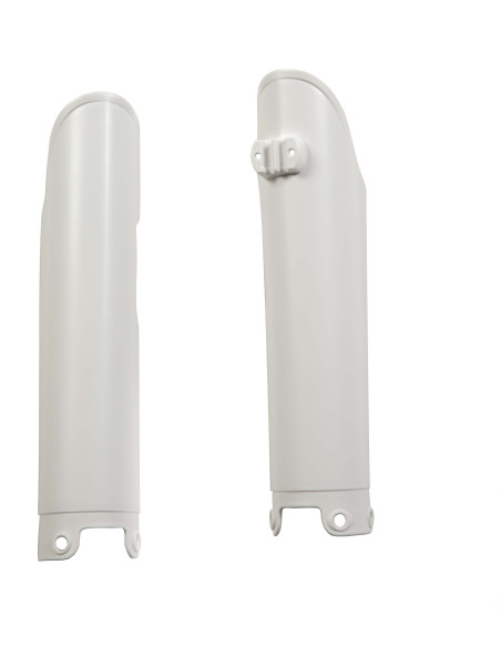 Protections de fourche - Blanc - ACERBIS KTM 125/200/250/300/380 EXC 250/400/450/525 EXCF 125/200/250 SX 250/450/505 SXF
