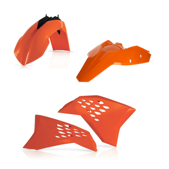 Kit plastiques - Orange - ACERBIS KTM 125/200/250/300 EXC 2008-2011 250/400/450/500 EXCF 2008-20011