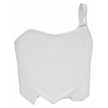 Plaque avant - Blanc - RACETECH HONDA 250 CRF R 2010-2013 450 CRF R 2009-2012
