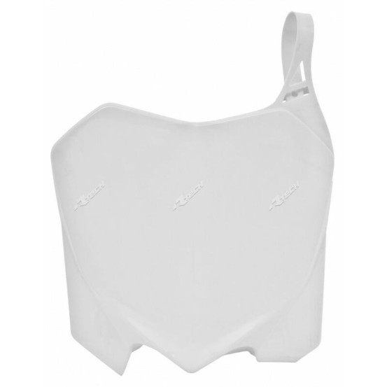 Plaque avant - Blanc - RACETECH HONDA 250 CRF R 2010-2013 450 CRF R 2009-2012