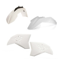 Kit plastiques - Blanc - ACERBIS KTM 125/200/250/300 EXC 2008-2011 250/400/450/500 EXCF 2008-20011
