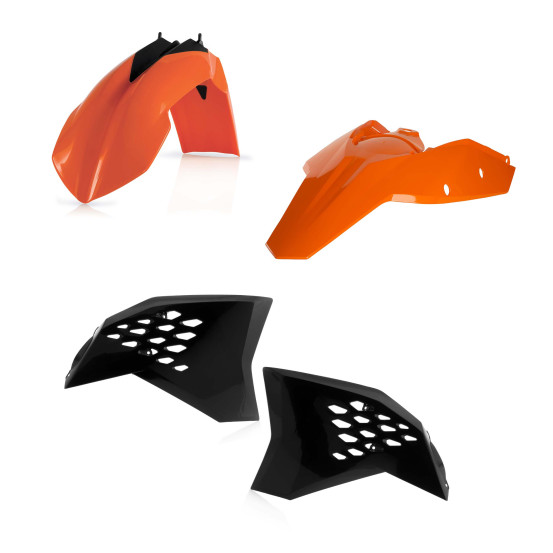 Kit plastiques - Origine - ACERBIS KTM 125/200/250/300 EXC 2008-2011 250/400/450/500 EXCF 2008-20011