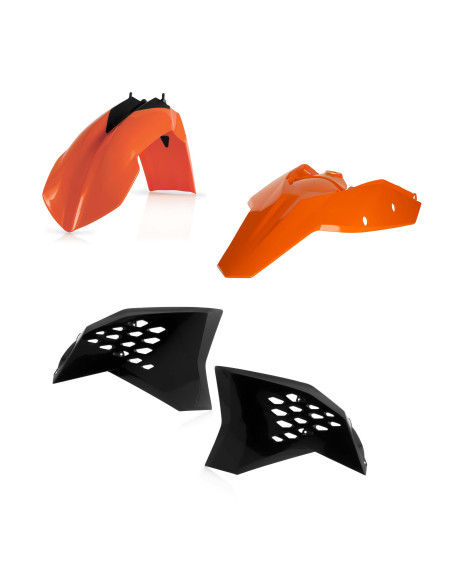 Kit plastiques - Origine - ACERBIS KTM 125/200/250/300 EXC 2008-2011 250/400/450/500 EXCF 2008-20011
