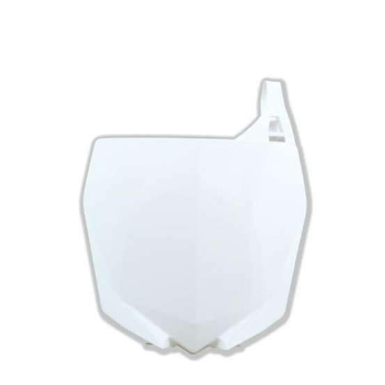 Plaque avant - Blanc - RACETECH Yamaha 125/250 YZ 2015-2021 250 YZF 2010-2018 450 YZF 2010-2017