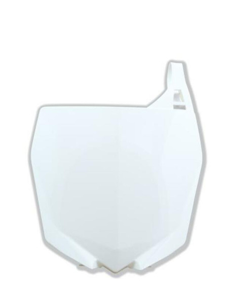 Plaque avant - Blanc - RACETECH Yamaha 125/250 YZ 2015-2021 250 YZF 2010-2018 450 YZF 2010-2017