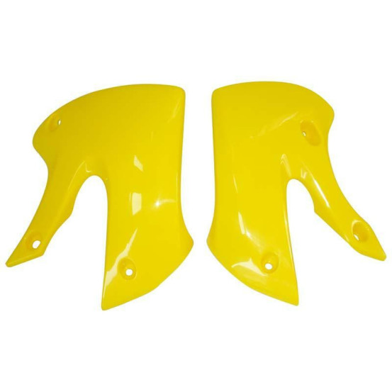 Ouies de radiateur - Jaune - RACETECH SUZUKI 65 RM 2003-2012 110 DRZ 2003-2007