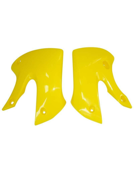 Ouies de radiateur - Jaune - RACETECH SUZUKI 65 RM 2003-2012 110 DRZ 2003-2007