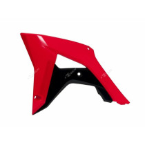 Ouies de radiateur - Noir Rouge - RACETECH Honda 450 CRF R 2017-2018