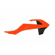 Ouies de radiateur - Noir Orange - RACETECH KTM SX/SXF 2016-2018
