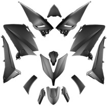 Kit carénages maxiscooter Yamaha 530 TMax 2015-2016 Noir mat