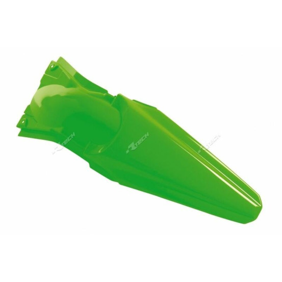 Garde Boue Arrière - Vert Fluo - RACETECH Kawasaki 250 KXF 2013-2016 450 KXF 2012-2015