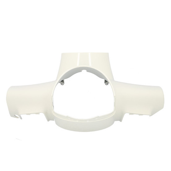 Carénage couvre guidon scooter / maxiscooter origine Peugeot Django 50 / 125 / 150 Milky White