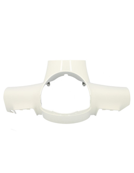 Carénage couvre guidon scooter / maxiscooter origine Peugeot Django 50 / 125 / 150 Milky White