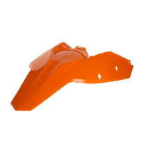 Garde boue arrière - Orange - ACERBIS KTM 125/200/250/300 EXC 2008-2011 250/400/450 EXCF 2008-2011