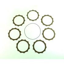 Kit disques embrayage garnis + Joint de couvercle embrayage ATHENA - HONDA 450 CRF-R/RX 2017-2018 2