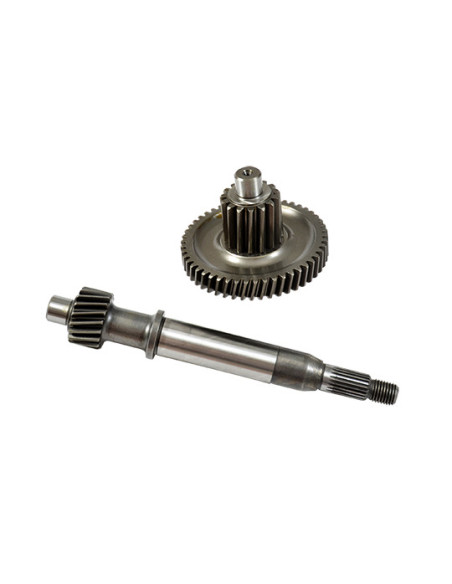 Engrenage / transmission DOPPLER GY6 / Kymco / Kisbee / Django 4T (18 / 50 / 15)