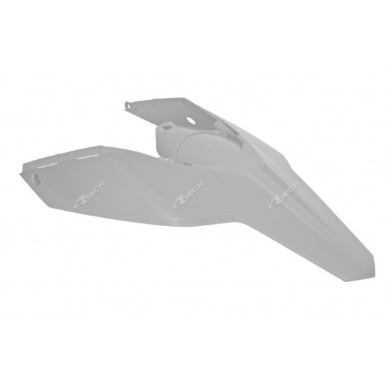 Coque arrière - Blanc - RACETECH Husaberg 125 TE 2012-2013 250/300 TE 2011-2012