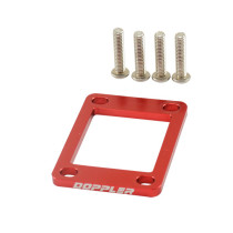 Cale d'admission clapet DOPPLER Minarelli 50 AM6 / Derbi Euro 2 / Euro 3 / Euro 4 Rouge (5mm)