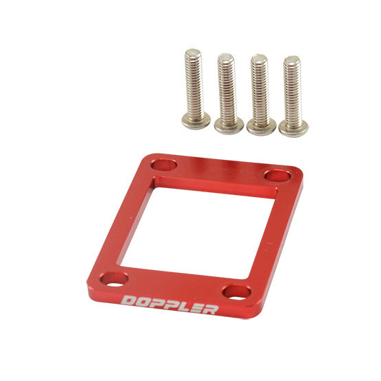 Cale d'admission clapet DOPPLER Minarelli 50 AM6 / Derbi Euro 2 / Euro 3 / Euro 4 Rouge (5mm)