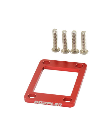 Cale d'admission clapet DOPPLER Minarelli 50 AM6 / Derbi Euro 2 / Euro 3 / Euro 4 Rouge (5mm)