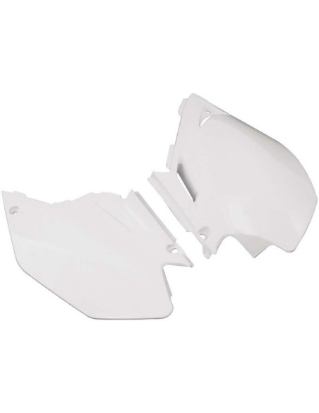 Plaques latérales - Blanc - RACETECH YAMAHA 250/450 WRF 2003-2006