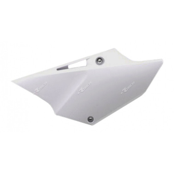 Plaques latérales - Blanc - RACETECH YAMAHA 125/250 YZ 2002-2021