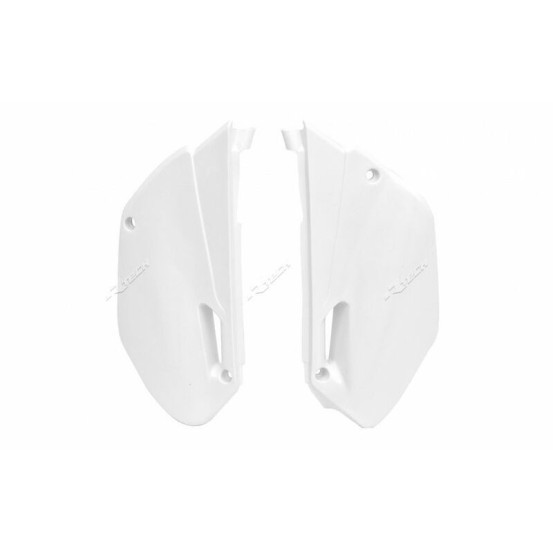 Plaques latérales - Blanc - RACETECH YAMAHA 85 YZ 2002-2014